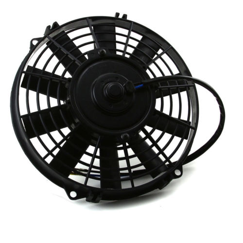 Electric 10" straight blade cooling radiator fan &Transmission Oil Cooler