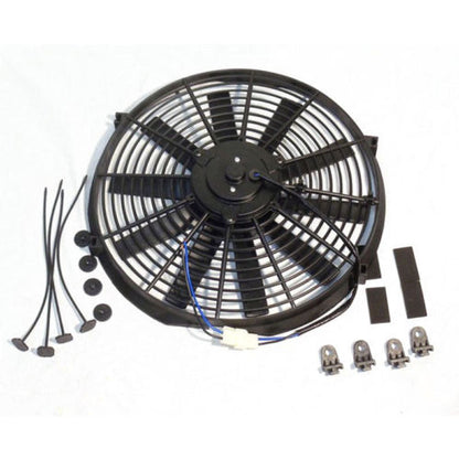 Electric 14" Straight Blade Reversible Cooling Fan 12v 1900cfm