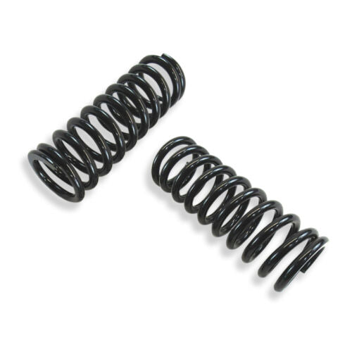 Pair of 10" Tall Coil Over Shock Springs 2.5''ID 300lb Black Finish