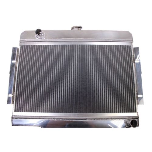 For 1972-86 Jeep CJ,CJ5,CJ7 V8 Polished Aluminum Radiator/Conversion Chevy-Engine