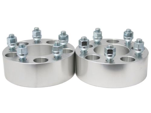 2Pcs 2" Wheel Spacers Adapters 5x5.5" 9/16" Studs Fits Dodge Ram 1500 Durango