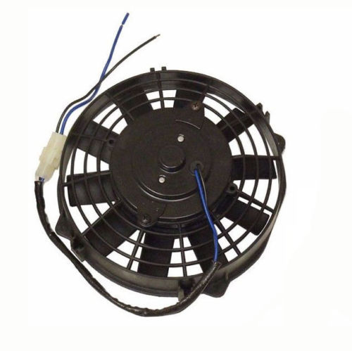Heavy Duty 8" Straight Blade Electric Radiator Cooling Fan 12v Thermostat Kit