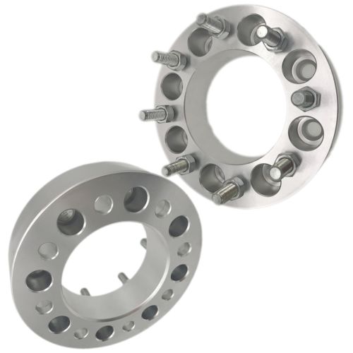 2PCS 8X6.5 TO 8X170 WHEEL ADAPTERS | 9/16"| FITS 8 LUG DODGE FORD | 1.5" INCH 38MM