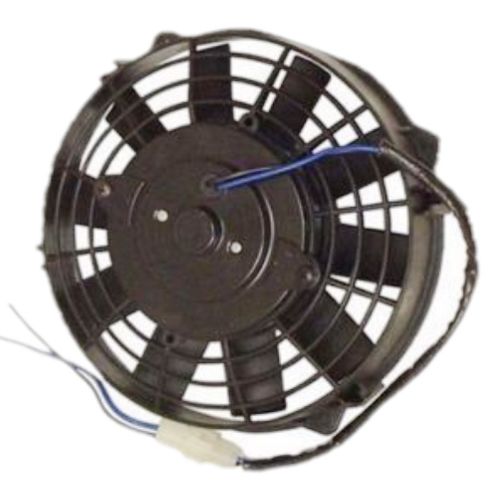 2 Sets of 8" Heavy Duty Straight Blade Electric Radiator Cooling Fan 12v with Thermostat Kit