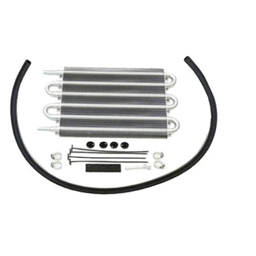 16" Electric Curved S Blade Radiator Cooling Fan & 12-3/4" x 7-1/2" x 3/4" Transmission Oil Cooler