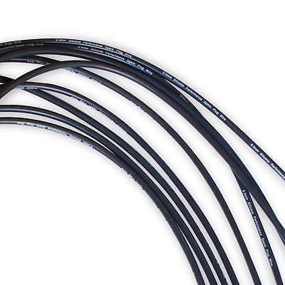 9.5 mm Black Straight Spark Plug Wires Distributor HEI For Chevy BBC SBC SBF 302 350