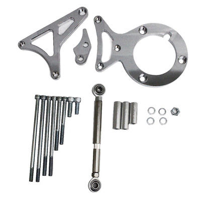 Chrome Aluminum Alternator & Power Steering Bracket For Ford 302 V8 5.0 L Liter