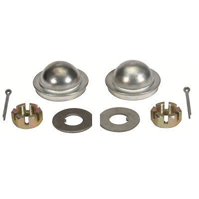 Brake Dust Cap Kit Steel - Fits 1.75in GM Models