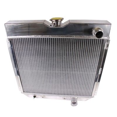 FOR 67-70 MUSTANG/COUGAR XR-7 V8 3-ROW/TRI-CORE FULL ALUMINUM RACING RADIATOR