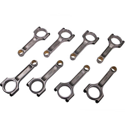 Set of 8 I Beam Race 6.200" 2.100" .927" Bronze Bush 4340 Connecting Rods(with bolts) Chevy SBC 350