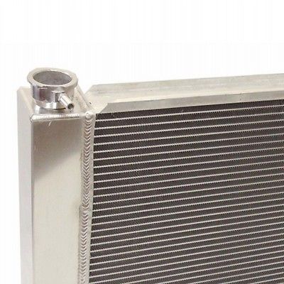 For Ford /Mopar Fabricated Aluminum Radiator 26" x 19" x3" Overall