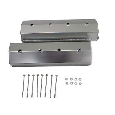 Fabricated Tall Valve Covers w/ Center Bolt For 1987-up Small Block Chevy 350