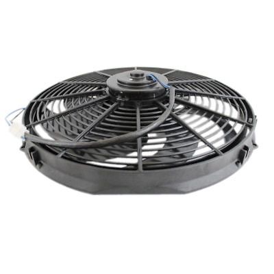 16" Heavy Duty Radiator Electric Wide Curved Blade Fan & 12-3/4" X 5" X 3/4" Transmission Oil Cooler