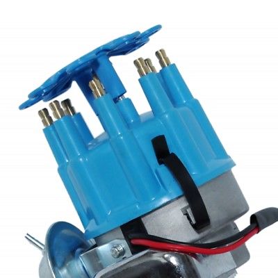 Pro Electronic Distributor Fits Ford 351C 400 429 460 Blue Cap