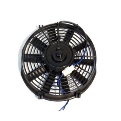 Dual Electric 10" straight blade cooling radiator fans 12V w/ Theremostat Kit