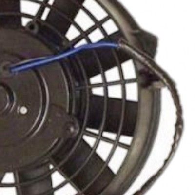 8" Electric Radiator Cooling Fan Straight Blade 12v with Thermostat Kit