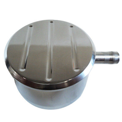 Round Polished Aluminum Ball Milled Valve Cover PCV Breather
