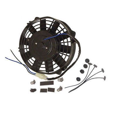 Electric Curved 9" radiator Cooling fan 12V 800 CFM &Transmission Oil Cooler