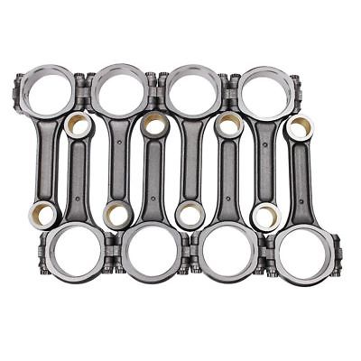I Beam Race 5.700" 2.100" .927" Bronze Bush 5140 Connecting Rods For Chevy SBC 350