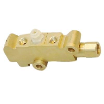 GM Brass Finish Disc / Disc Proportioning Valve Master Cylinder Booster Gm Universal 350