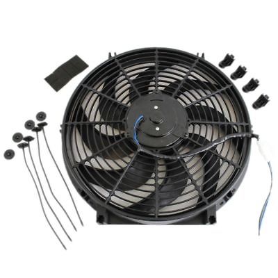 14" Heavy Duty Electric Wide Curved Blade FAN 2000CFM Reversible /Thermostat Kit