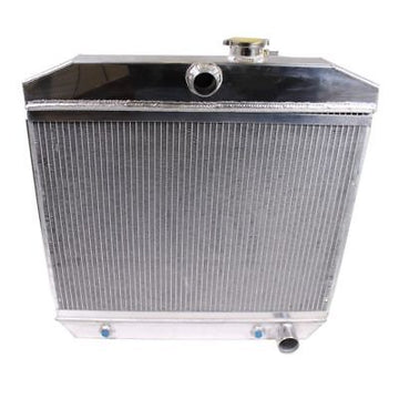 For 55-57 CHEVY SMALL BLOCK 150/210 SBC V8 3-ROW/TRI-CORE ALUMINUM RADIATOR