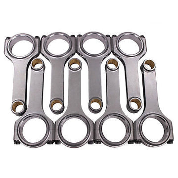 H Beam 6.250" 2.100" .927" Bronze Bush 4340 Connecting Rods for Chevy SBC