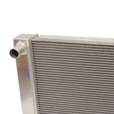 Fabricated Aluminum Radiator 31" x 19" x3" Overall For SBC BBC Chevy GM W/ 16 Inch Electric Fan