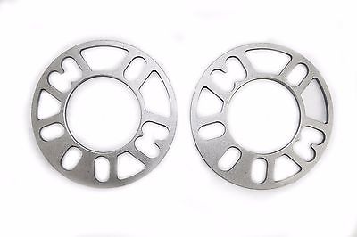 Cast Aluminum Wheel Spacers 8mm Thick 1/2 studs ID 90mm OD 164mm