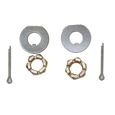 Spindle Nuts Washers Cotter Pins Lrg Chevy Ford Disc Brake Dust Cap Hardware Kit