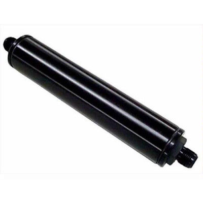 Fuel Filter Black W/ Stainless Element - 6AN