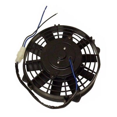 8" Straight Blade Electric Radiator Cooling Fan 12v with Thermostat Kit