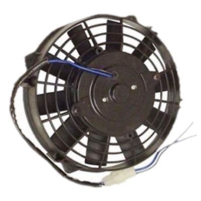 8" Electric Radiator Cooling Fan Straight Blade 12v with Thermostat Kit