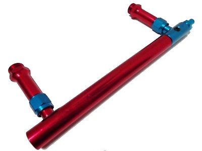 Anodized Aluminum Holley Style 7/8" -20" Fuel Log
