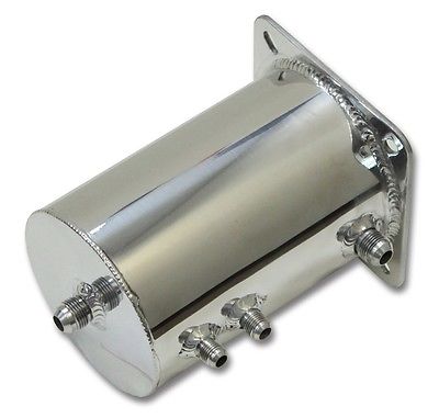 2 Liter Fabricated Fuel Cell With -10 AN Fittings And Four Mounting Tabs