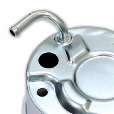Round Steel Power Steering Pump Reservoir 1969-earlier Chevy GM Cars & Truck
