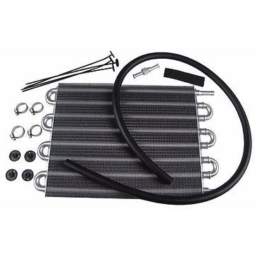 Universal Aluminum Remote Transmission Oil Cooler,15-1/2" x 10" x 3/4"