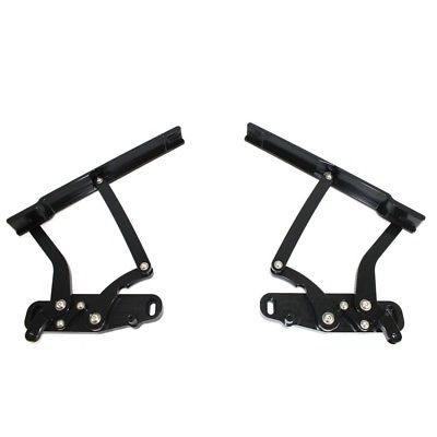 1969 1970 1971 1972 Black Coated Chevelle 6061-T6 CNC Billet Aluminum Hood Hinges