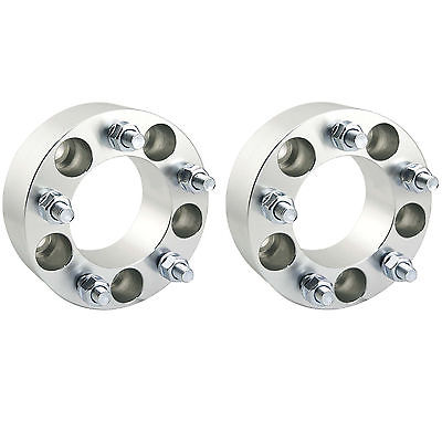 2Pcs 2.5" Wheel Spacers Adapters 5x4.75 to 5x4.75 12x1.5 For Chevy GMC Pontiac