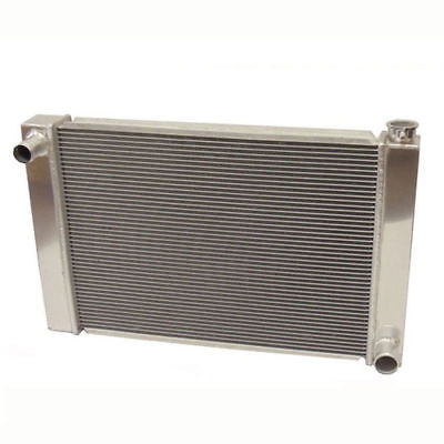 Fabricated Aluminum Radiator 31" x 19" x3" Overall For SBC BBC Chevy GM W/ 16 Inch Electric Fan