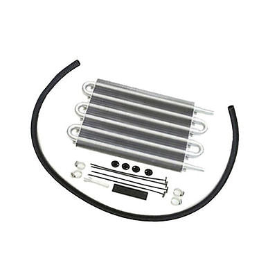 Universal Aluminum Remote Transmission Oil Cooler,12-3/4" x 7-1/2" x 3/4"