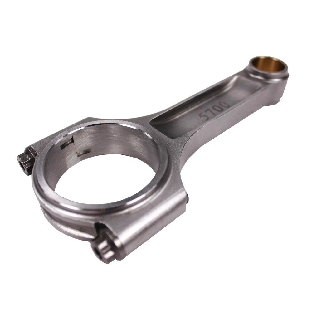 I Beam Race 5.700" 2.100" .927" Bronze Bush 4340 Connecting Rods SBC Lightweight