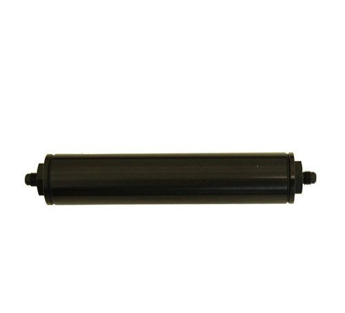Fuel Filter Black W/ Stainless Element - 8AN