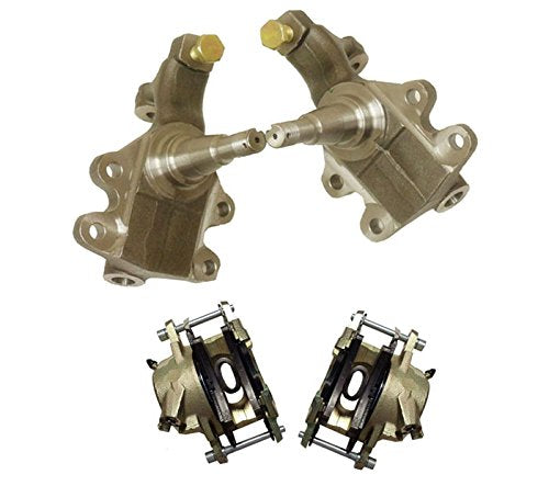 GM Drop 2",A,F,X, Chevelle,Camaro,Nova,Disc Brake Spindles&Front Caliper 7/16"