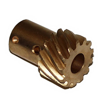 Bronze Distributor Gear For Chevy V6, V8 0.500" Shaft Reverse Rotation