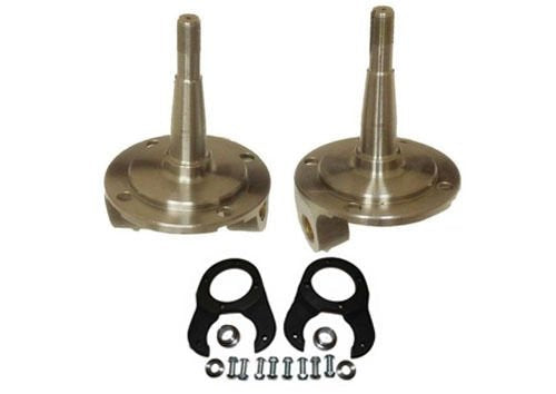 Ford 1928-1948 Steel Straight Axle Spindles sold in pair & Spindle Brackets