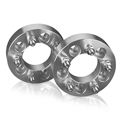 4Pcs 5 Lug Wheel Spacers 5x4.75 1.25" Thick 12mmx1.5 For Chevy S10 Adapters 32mm