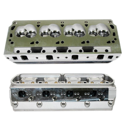 Pair of Complete Aluminum Cylinder Heads For SBF FORD 302 185cc 60cc 2.020/1.60