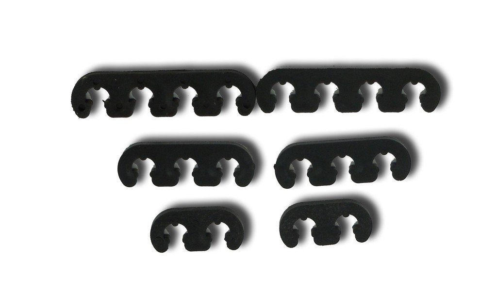 Deluxe Wire Divider Set in Black Fits 7, 8 or 9mm Plug Wires