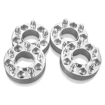 4pcs 1" (25mm) Hubcentric 5x100 Hubcentric Wheel Spacers 56.1mm Bore Fits Scion FRS FR-S Subaru WRX Impreza 12x1.25 Studs